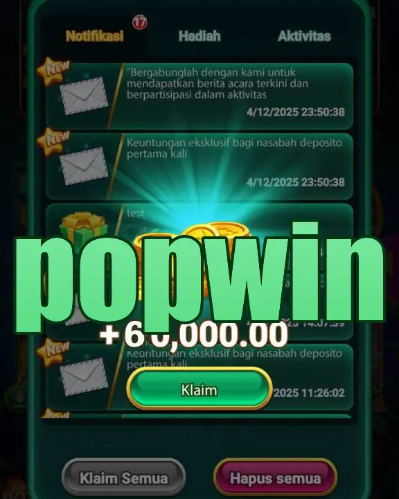 popwin Tangkapan Layar Resmi APK
